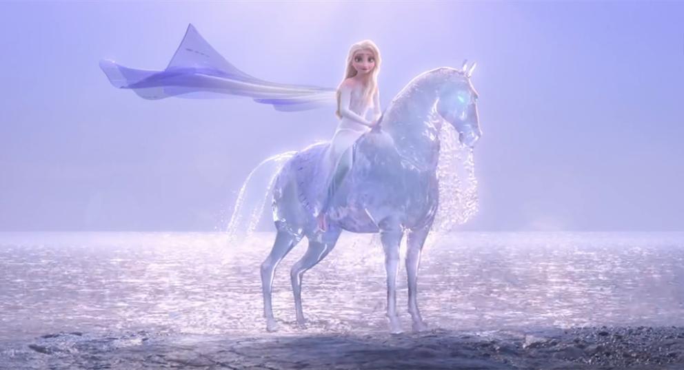 冰雪奇缘二艾莎最好看的照片,冰雪奇缘2艾莎高光