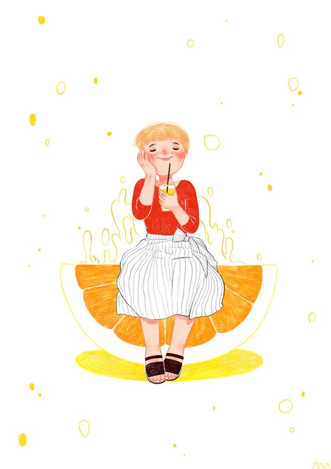 平凡的小幸福，来自韩国艺术家 Chassam