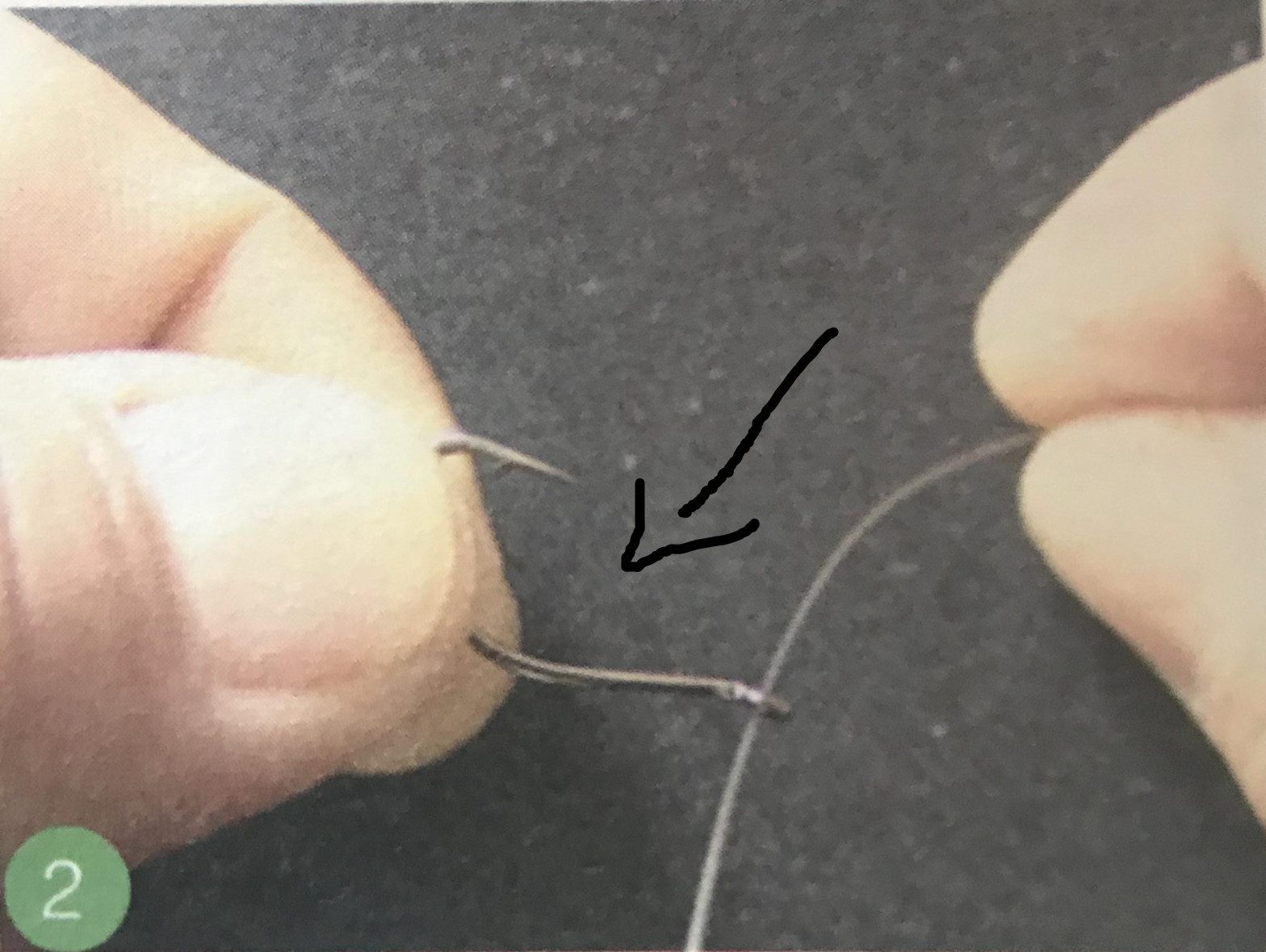 钓鱼绑钩方法教程图解,如何绑鱼钩鱼线打结方法图解