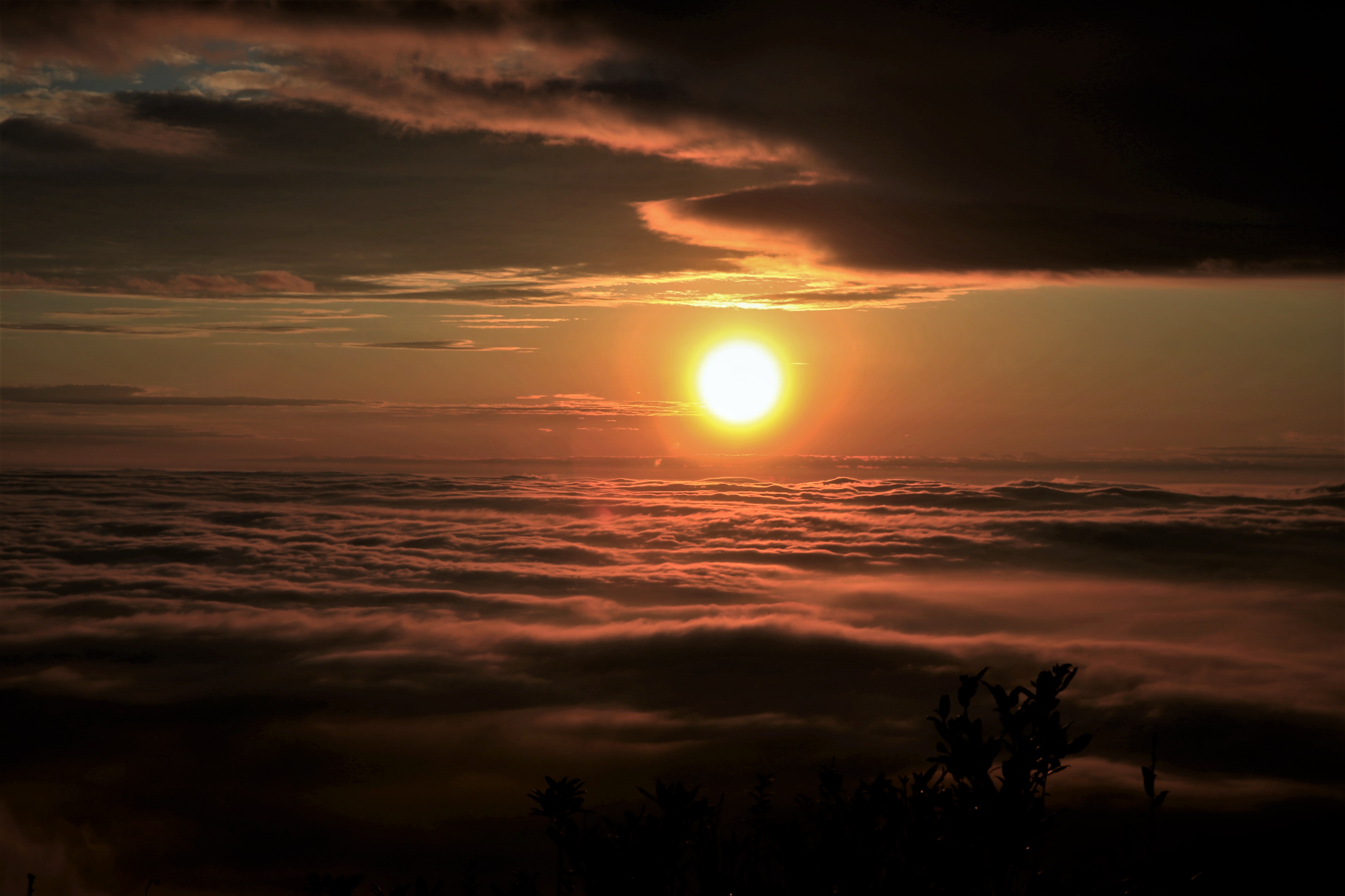 太姥山山顶日出,雨中的太姥山云雾缭绕