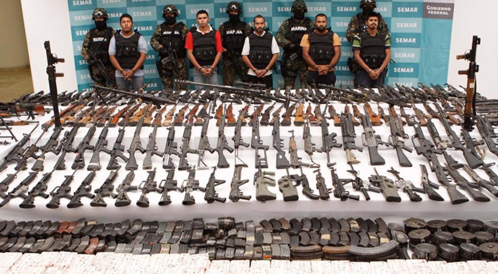 “墨西哥帮派”的30种*器武**，就连重狙和RPG都有