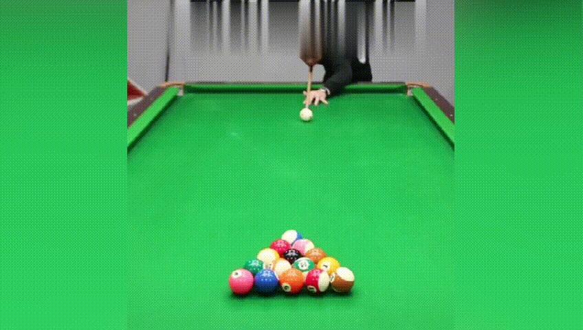 乔氏台球开球规则,台球三角架开球规则