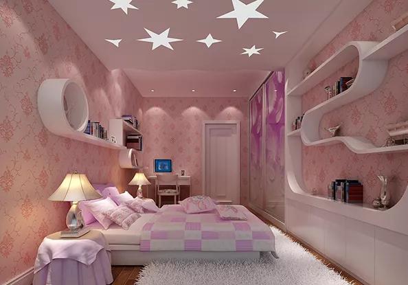 儿童小仙女公主房怎么设计更好看,女儿的公主房装修