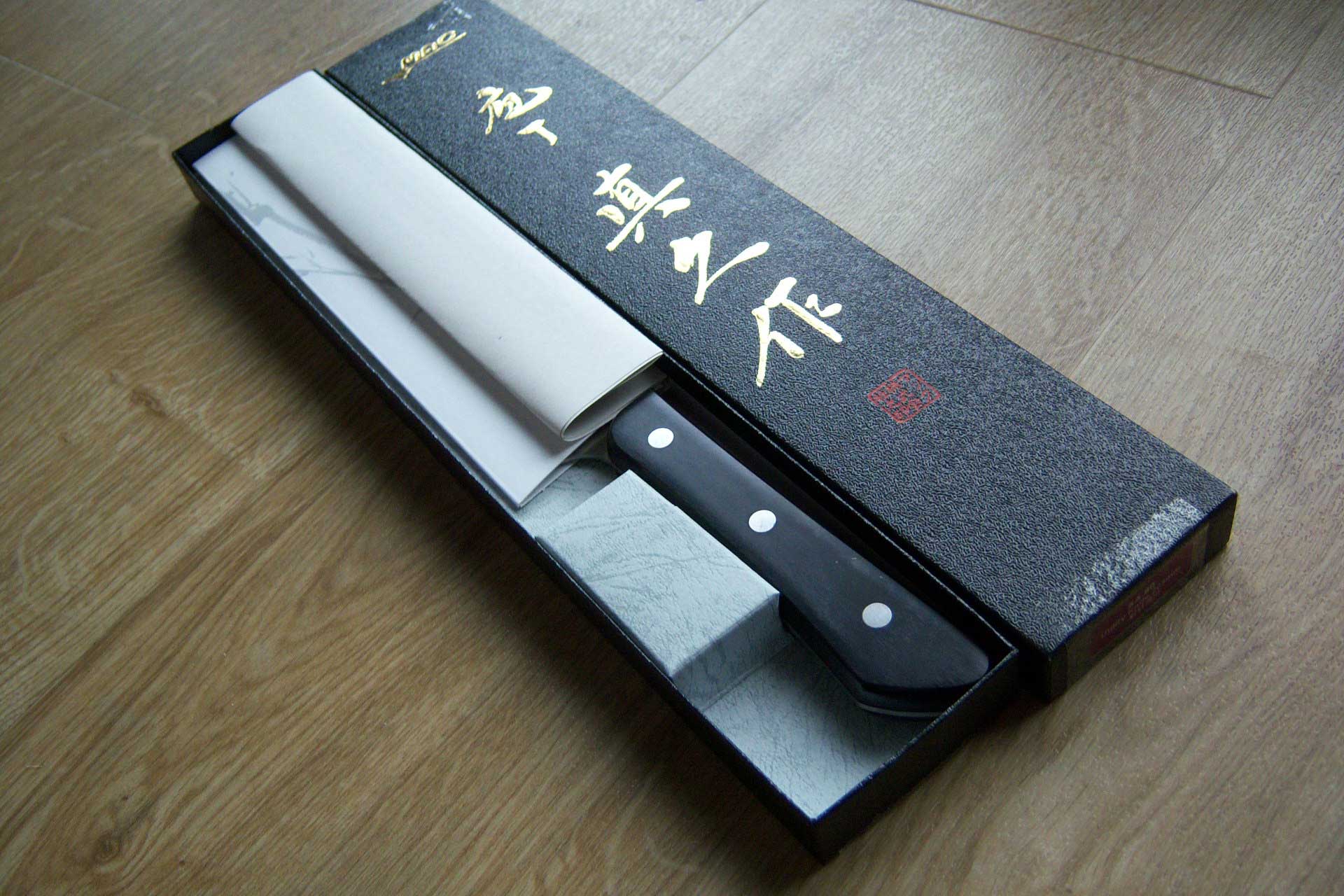 日本厨刀品牌真久作Superior系列SA-80厨师刀测评