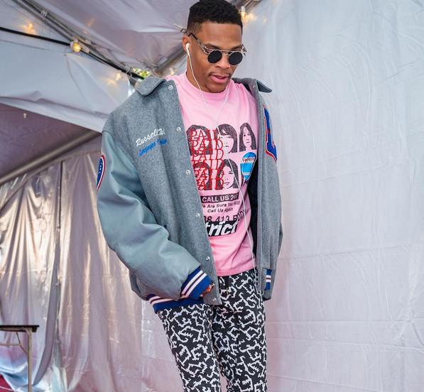 nba球星穿搭威斯布鲁克,nba穿搭乔治潮流