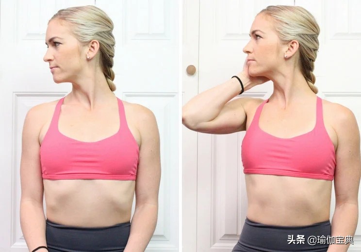 让头放松的瑜伽体式,头部瑜伽放松动作