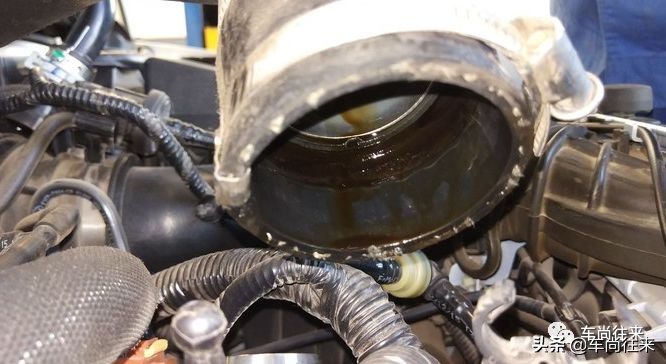 1.5t福克斯节气门存大量机油真相,福特1.5t漏机油通病