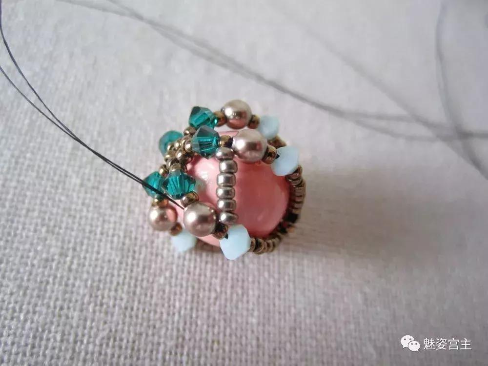 嘉德罗斯耳环怎么做教程,送你一副耳环