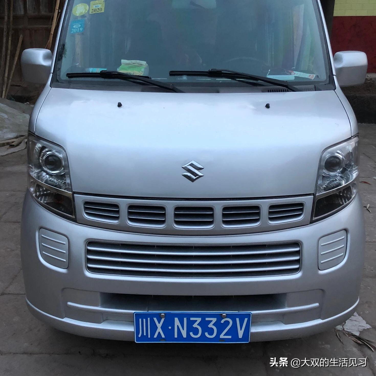 浪迪铃木面包车价格,铃木浪迪面包车车身一边高一边低