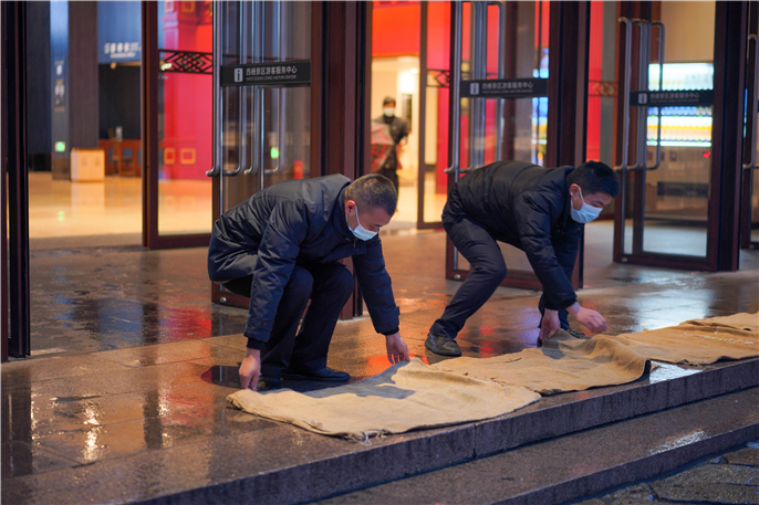 应对寒潮24小时待命乌镇景区已做好准备