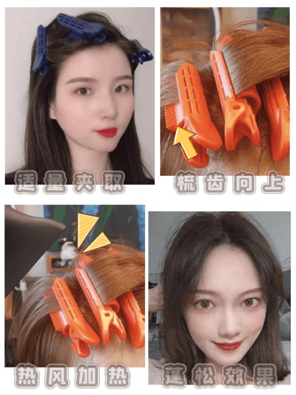 秃头有救了神器,秃头女孩轻松get高颅顶蓬松头发