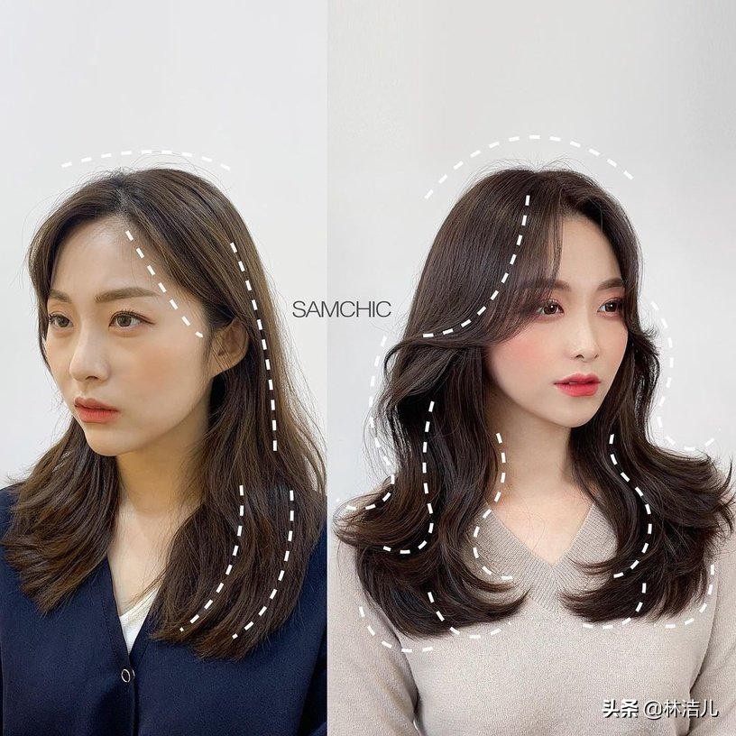 发型千千万,减龄显脸小最重要,赵丽颖说秘密就在刘海分缝线上