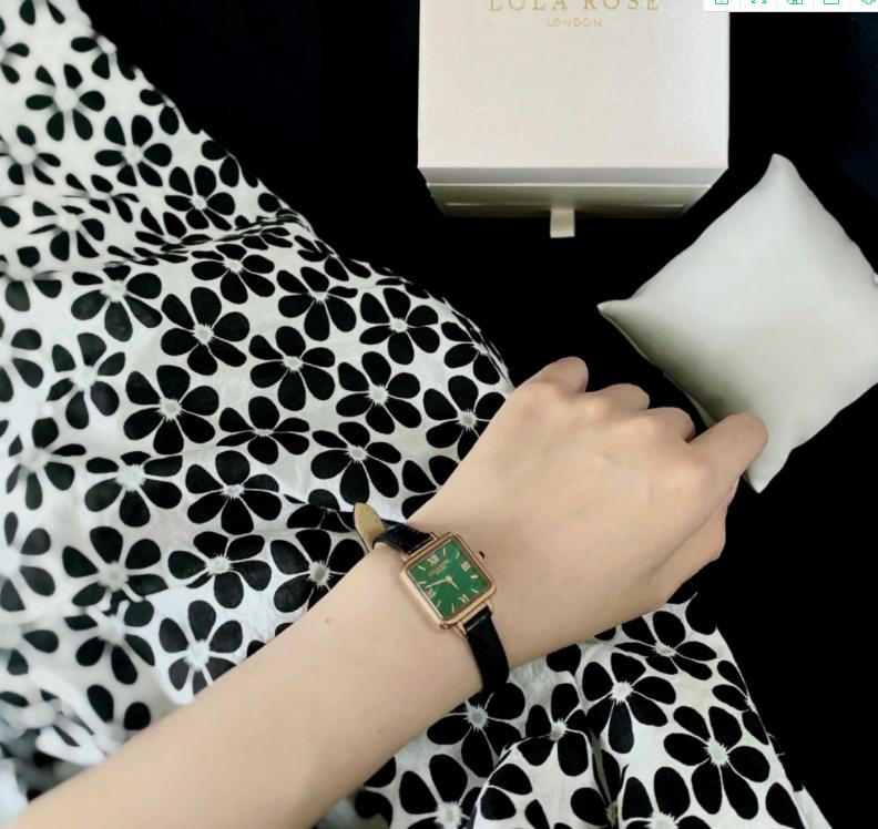 lolarose手表什么档次,复古小绿表lolarose手表测评