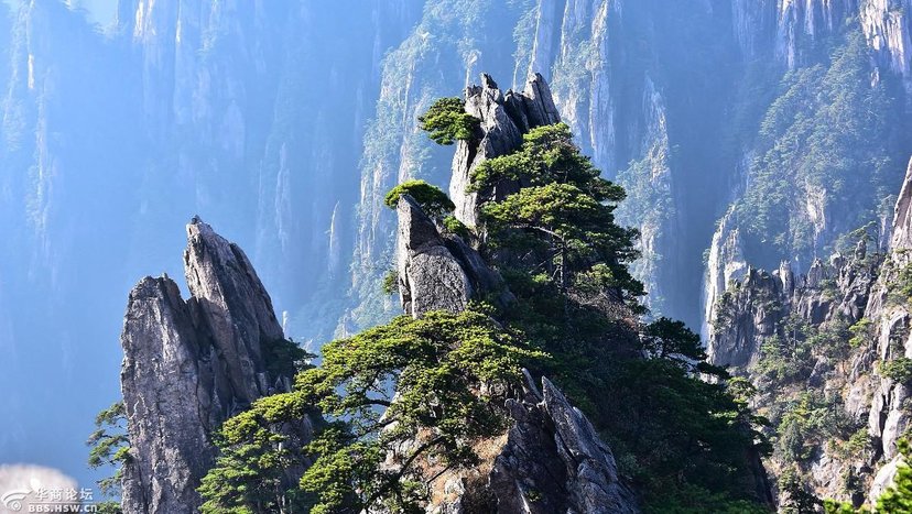 泰山华山黄山哪个是天下第一山,泰山黄山华山还有哪些山共称五岳