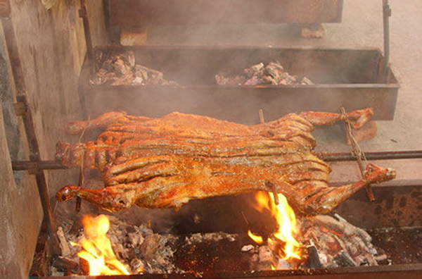 四子王旗烤全羊大同,四子王旗烤全羊传说