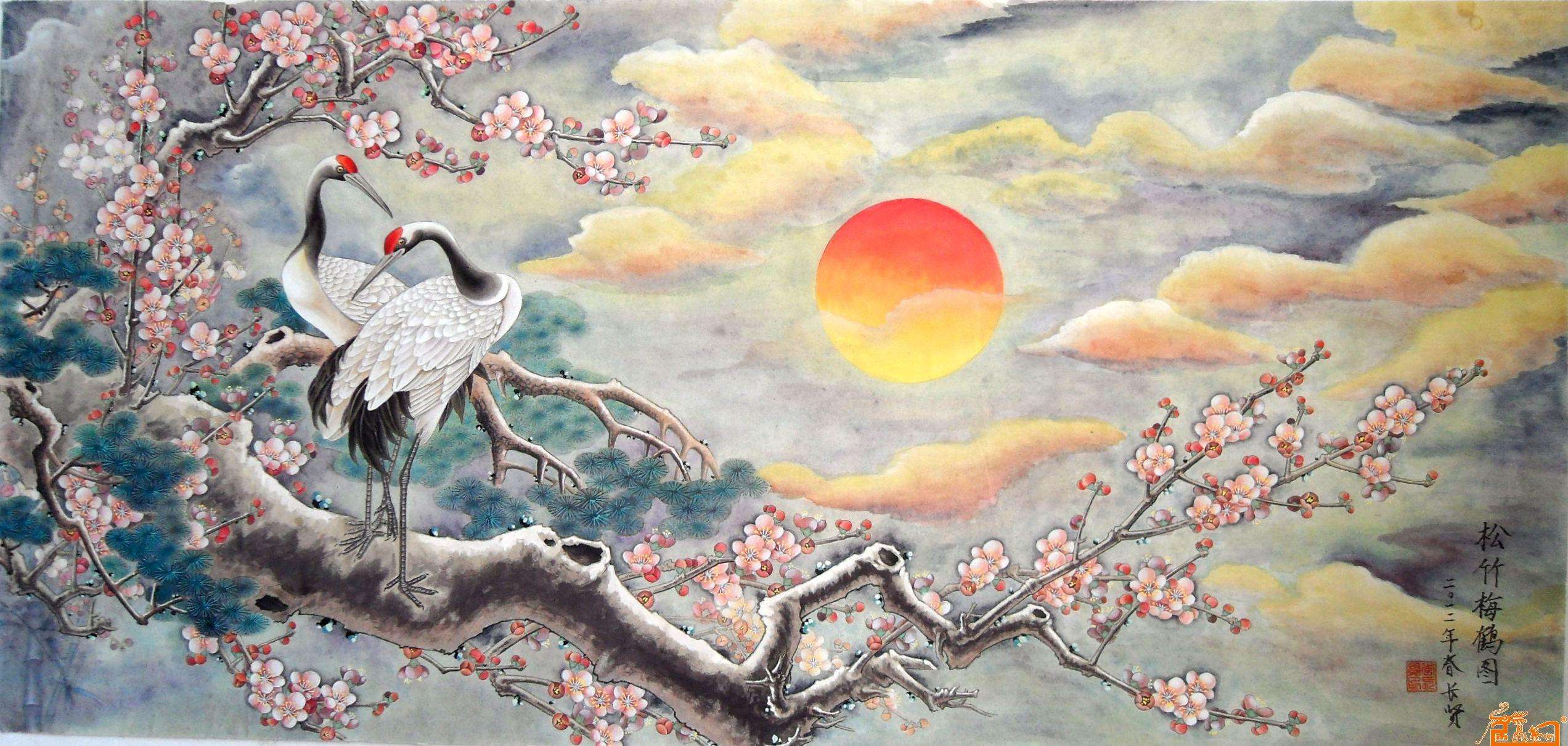 一幅绝美的水墨画,十大绝美水墨山水画