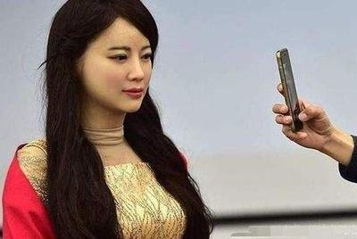 日本人形美女机器人,日本机器人美女是真人么