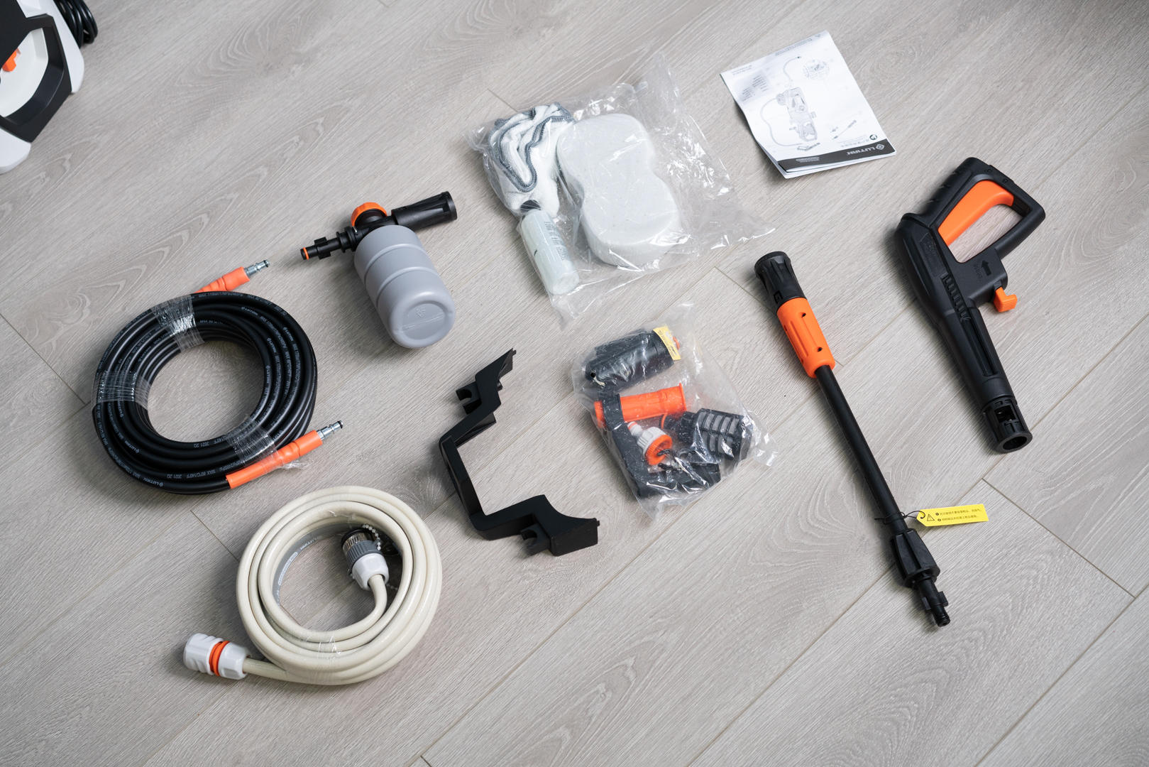 半价入手绿田悟空g4c洗车机,绿田悟空高压洗车机安装教程