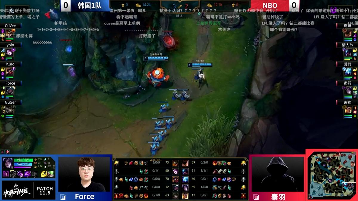 中国主播队对战韩国队霸气翻盘,中韩对抗赛韩国主播