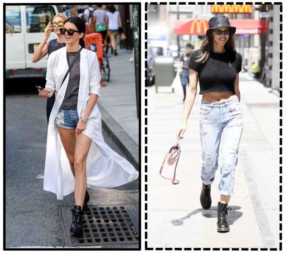 欧阳娜娜最喜欢的马丁靴,欧阳娜娜马丁靴