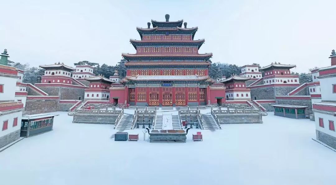 承德避暑山庄及周围寺庙的现状,承德避暑山庄外八庙之一