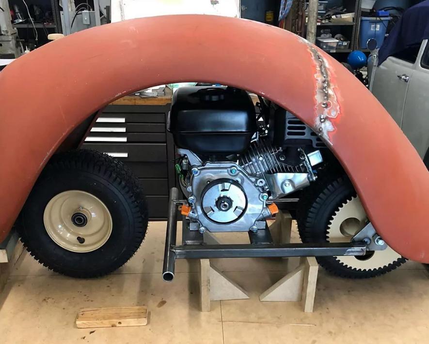 甲壳虫粉色老爷车,迷你甲壳虫车