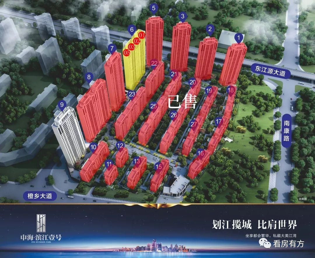 中海滨江一号赣州,赣州中海滨江壹号升值空间