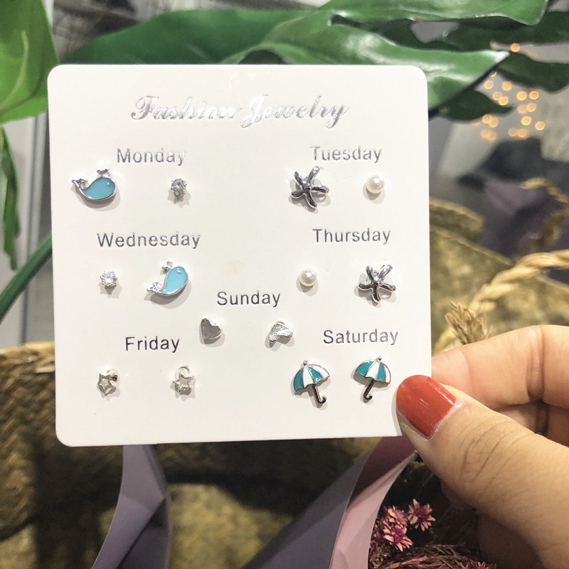 显脸小好看简洁美丽耳环推荐,新款简约时尚气质耳环耳饰