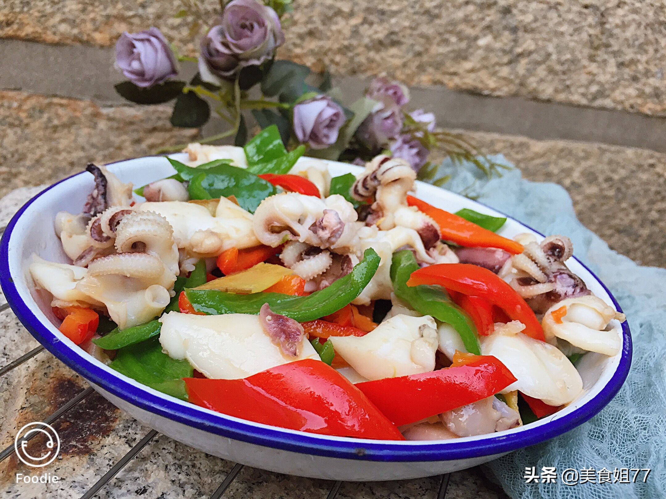 鱿鱼脖怎么炒才好吃不腥也不辣,鱿鱼怎么炒好吃又简单又不腥