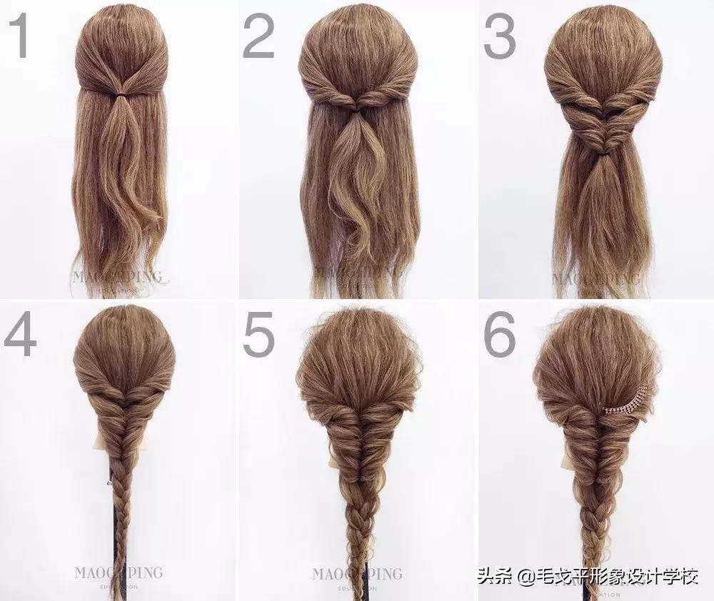 手把手教羊毛卷怎么扎,最好看的两种扎发