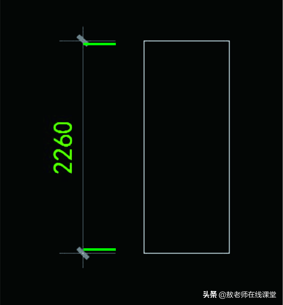 cad标注尺寸界线的点能隐藏吗,cad标注箭头在尺寸界线中间