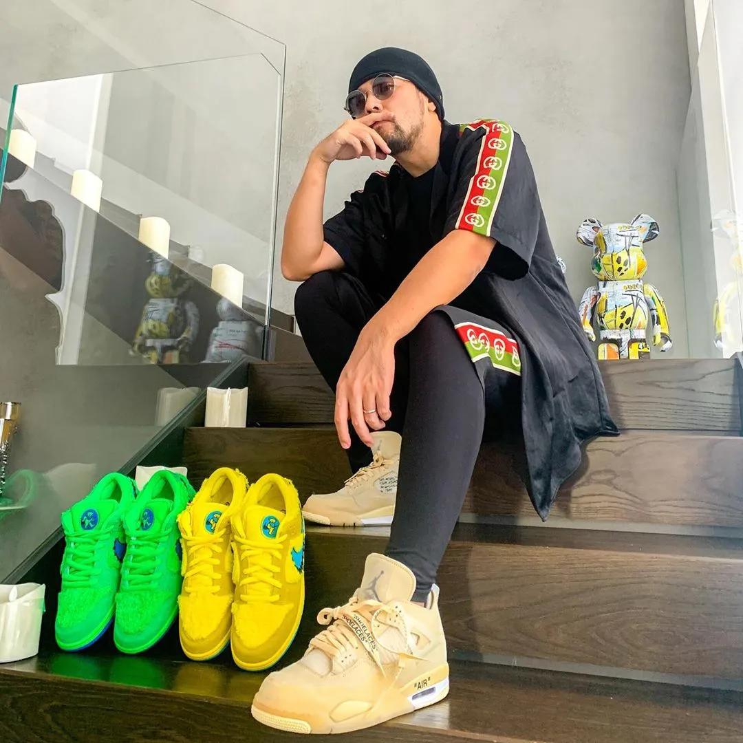 耐克dunk熊猫小孩,耐克离谱鞋