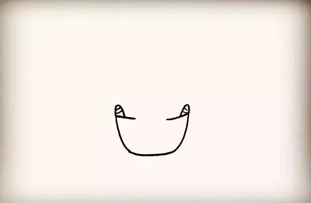 萌萌哒小猫咪简笔画,超萌小猫咪简笔画