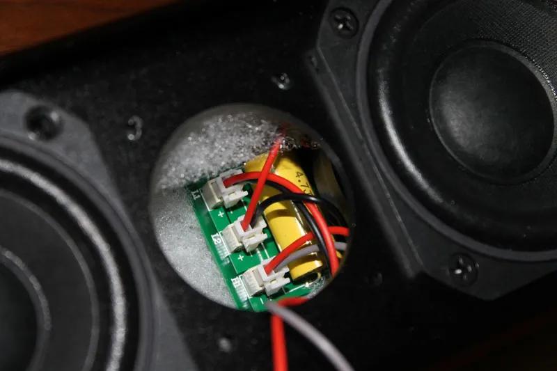 没布线怎么装射灯,没有布线投影怎么连音响