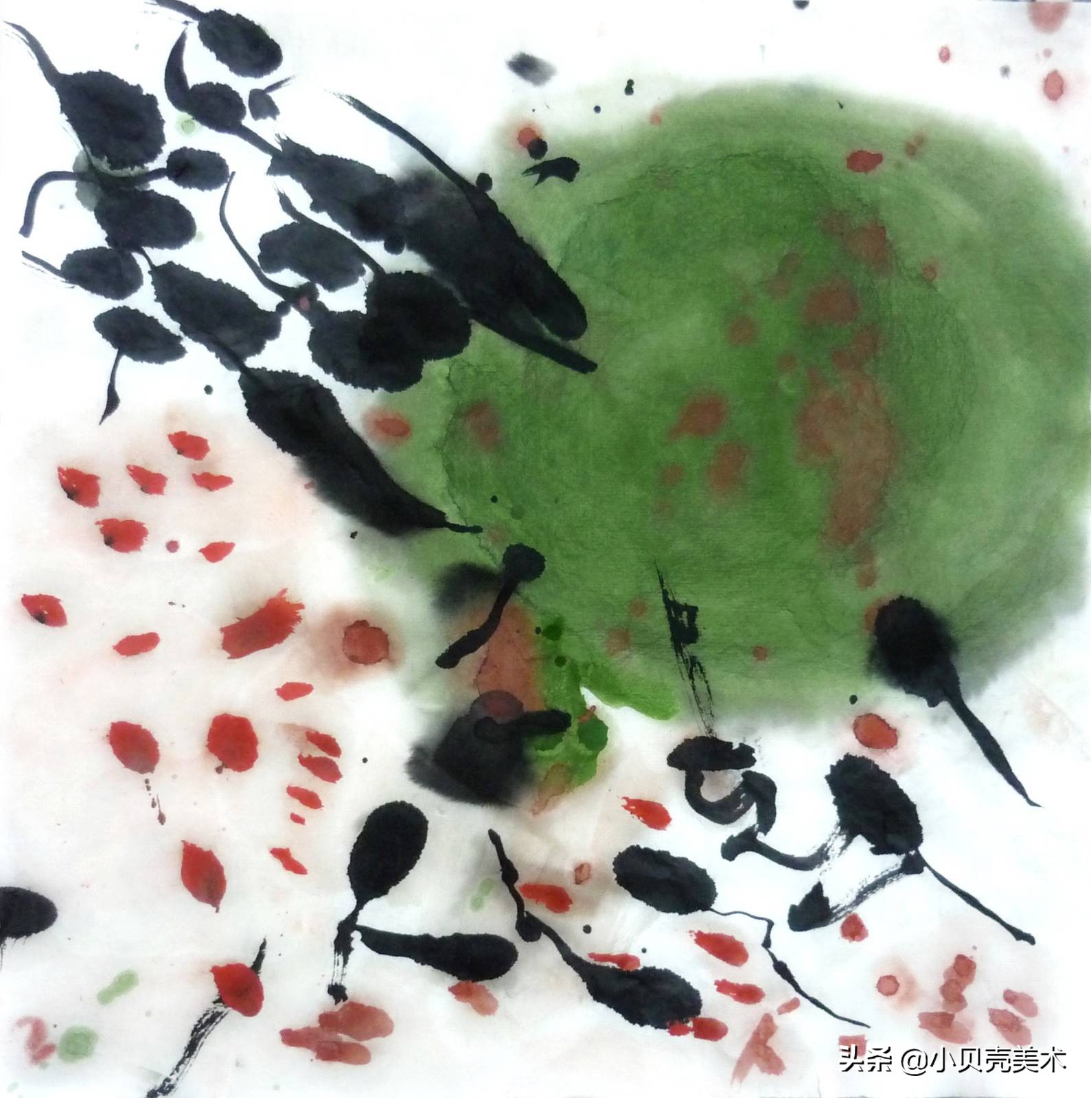 小蝌蚪找妈妈美术创意画目的,创意美术小蝌蚪找妈妈教学目标