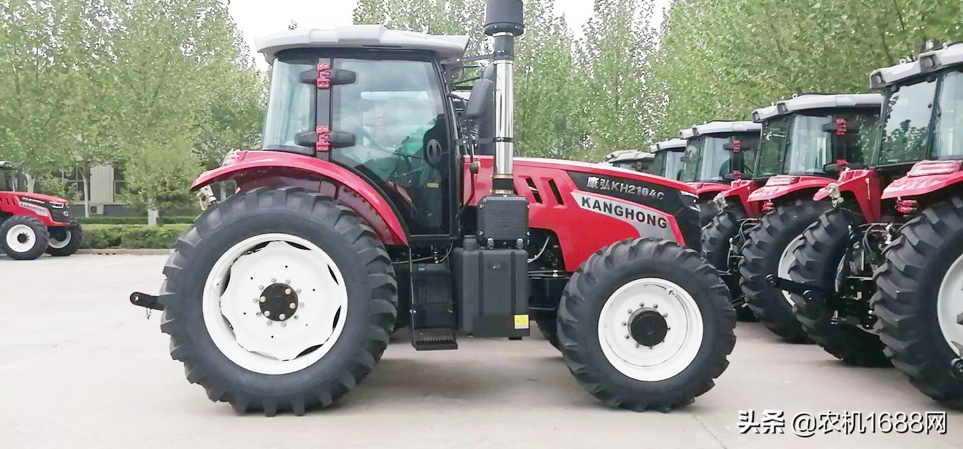 拖拉机康弘1604动力输出,康弘2104拖拉机补贴后价格