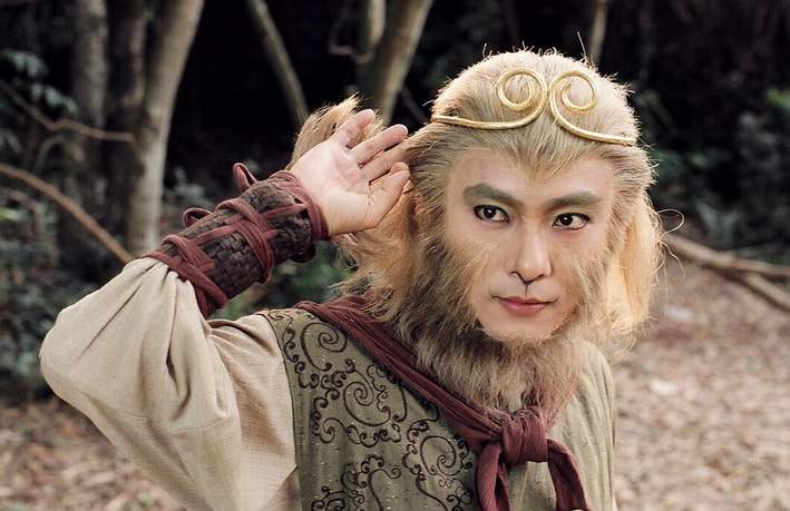 张卫健影视剧被打,年轻时候的张卫健光头