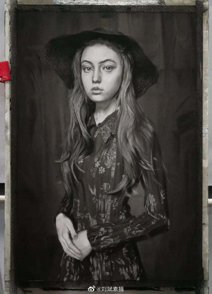 刘斌素描全过程,刘斌素描的技法