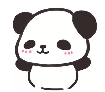 熊猫简笔画简单又好看小视频,简笔画熊猫怎么画简单又漂亮