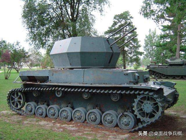 360度无死角防空武器,坦克360炮塔