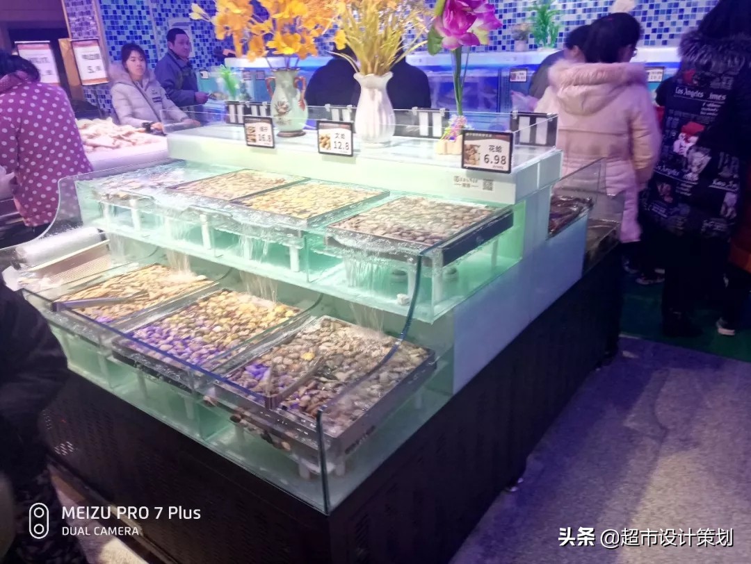 清爽、洁净，不经意间的惊艳！联家超市新开店一组陈列图片