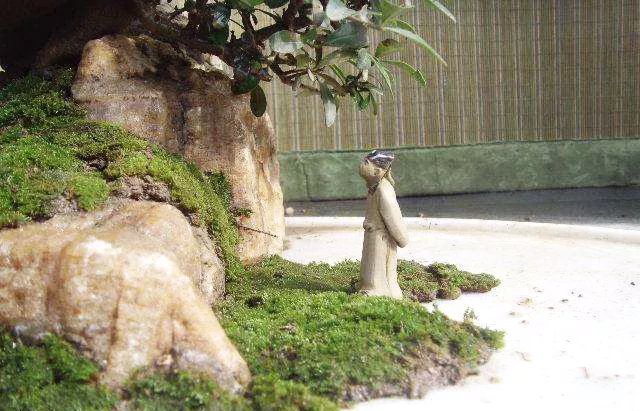 用根雕边角废料拼凑简单山水盆景,山水盆景制作基础方法入门