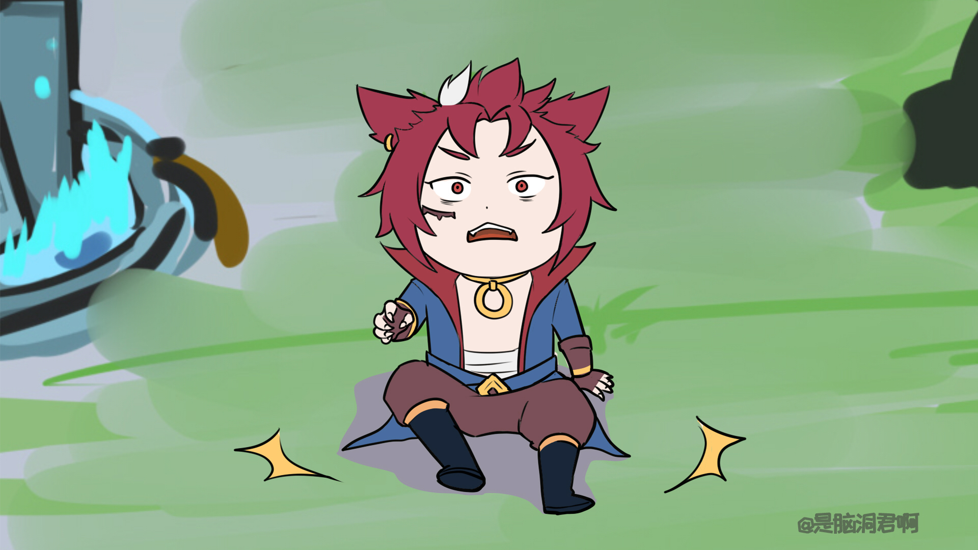 王者脑洞所李信,王者脑洞所妲己救李白