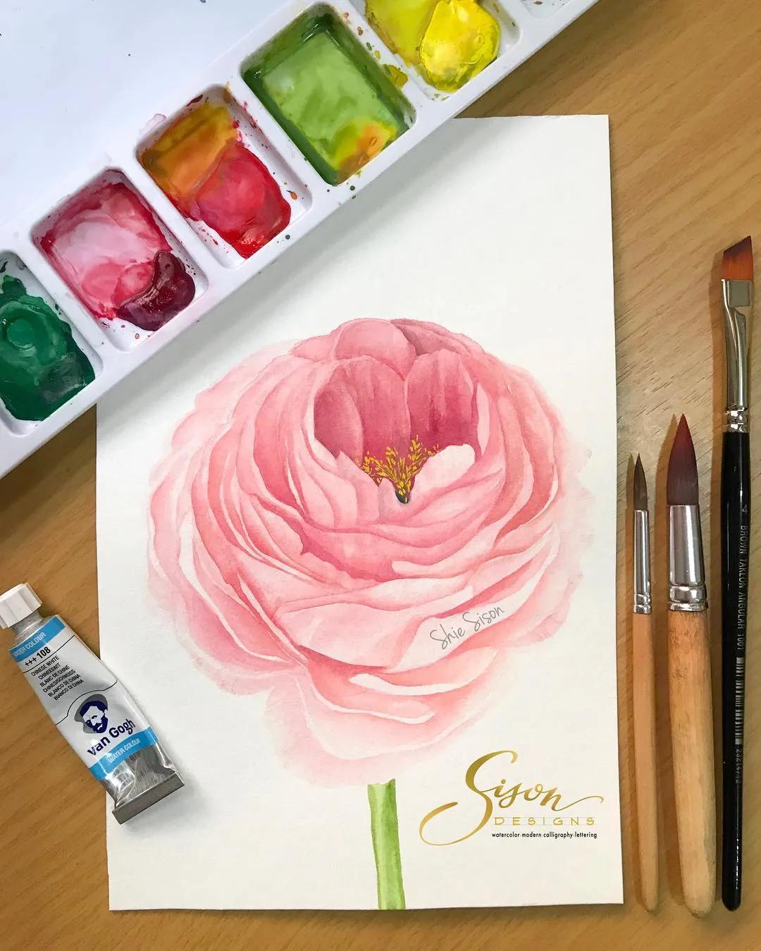 水彩手帐简单教程,水彩笔就能搞定的手账