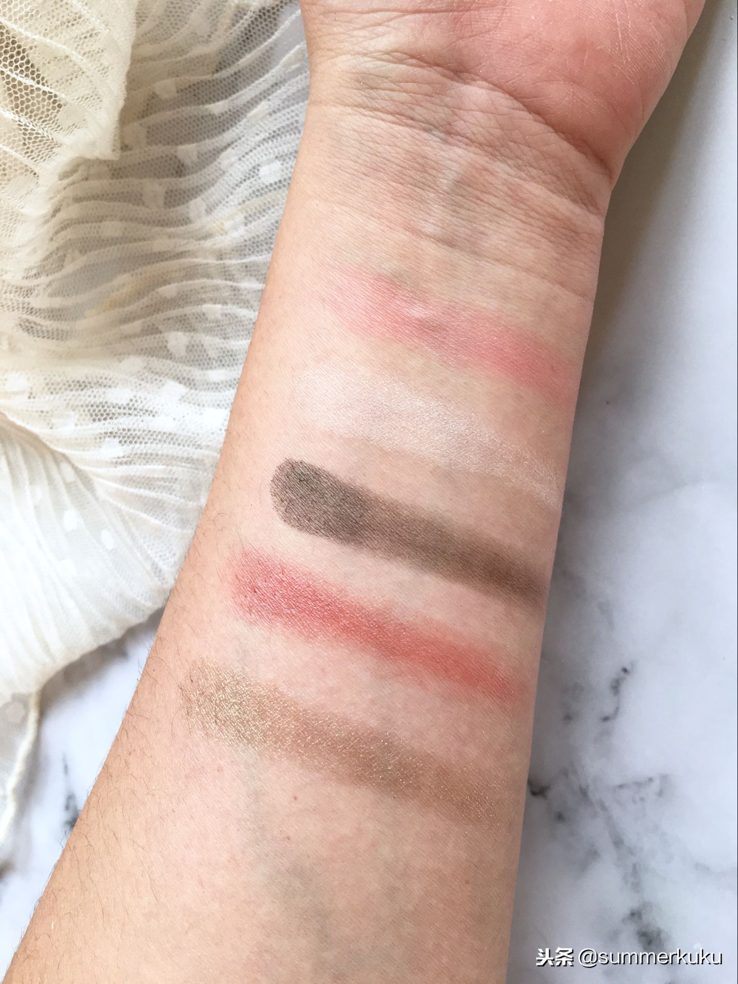 suqqu眼影春风染试色,suqqu眼影试色合集