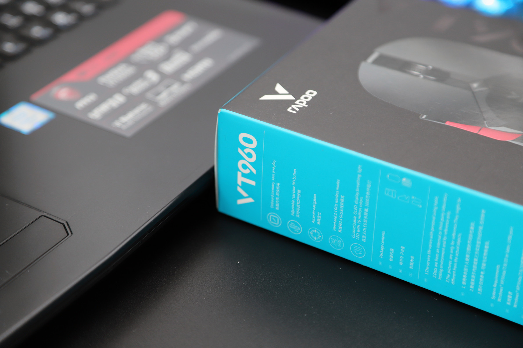 雷柏vt950无线游戏鼠标评测真香,一款自带屏幕的游戏鼠标雷柏vt960