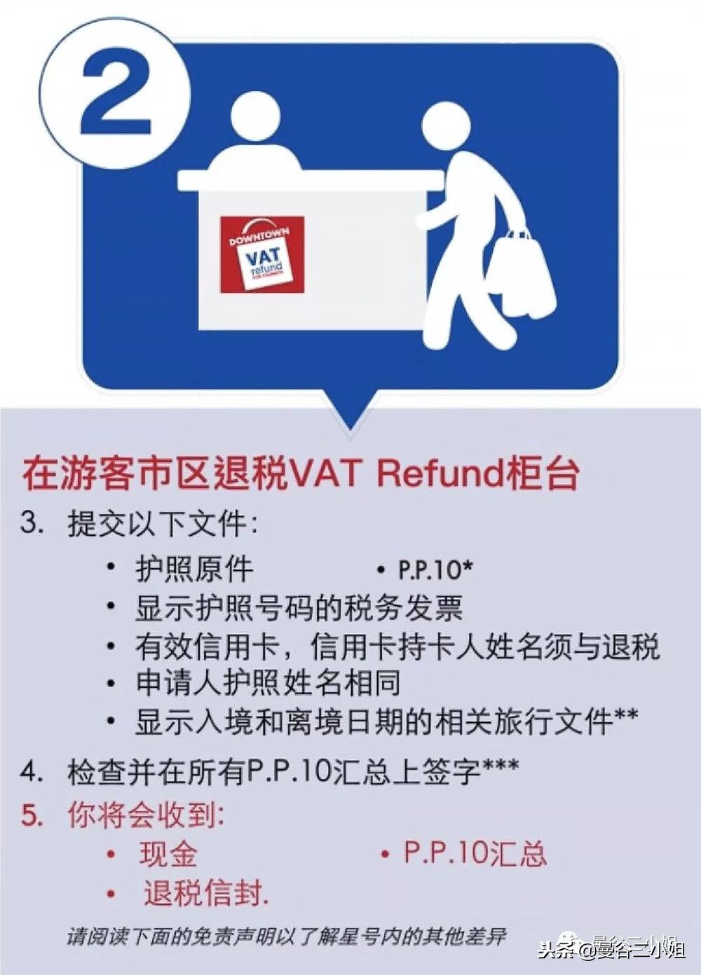 泰国曼谷购物如何退税,泰国曼谷购物退税