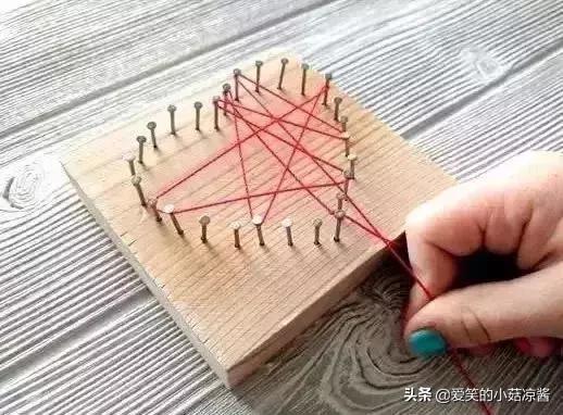 玩毛线教程幼儿,玩手工小技巧