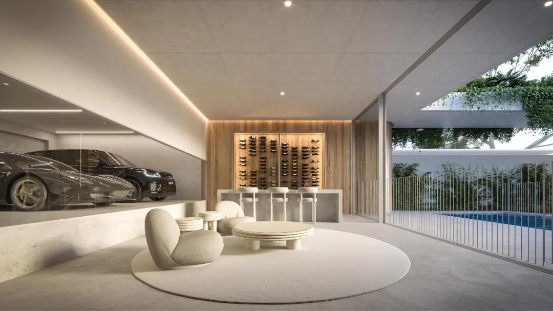 侘寂美学与极简主义别墅,极简极致轻奢的美学设计