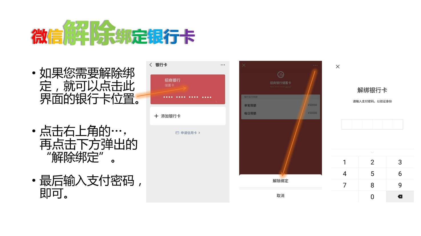 微信绑定爸妈银行卡,父母的微信绑定自己银行卡能用吗